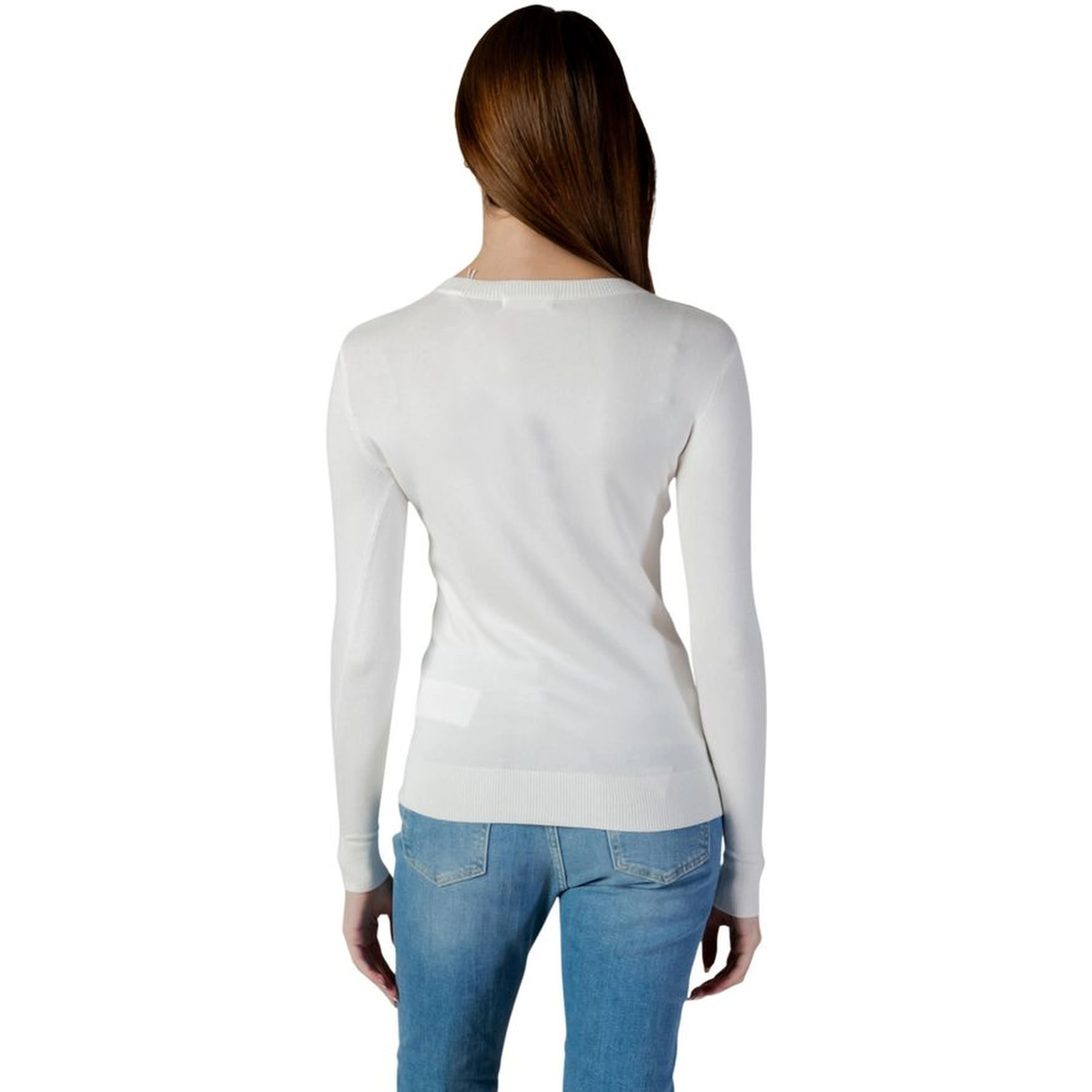 Cream Viscose Sweatshirt