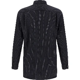 Blue Polyester Blouse