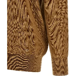 Brown Cashmere Cardigan