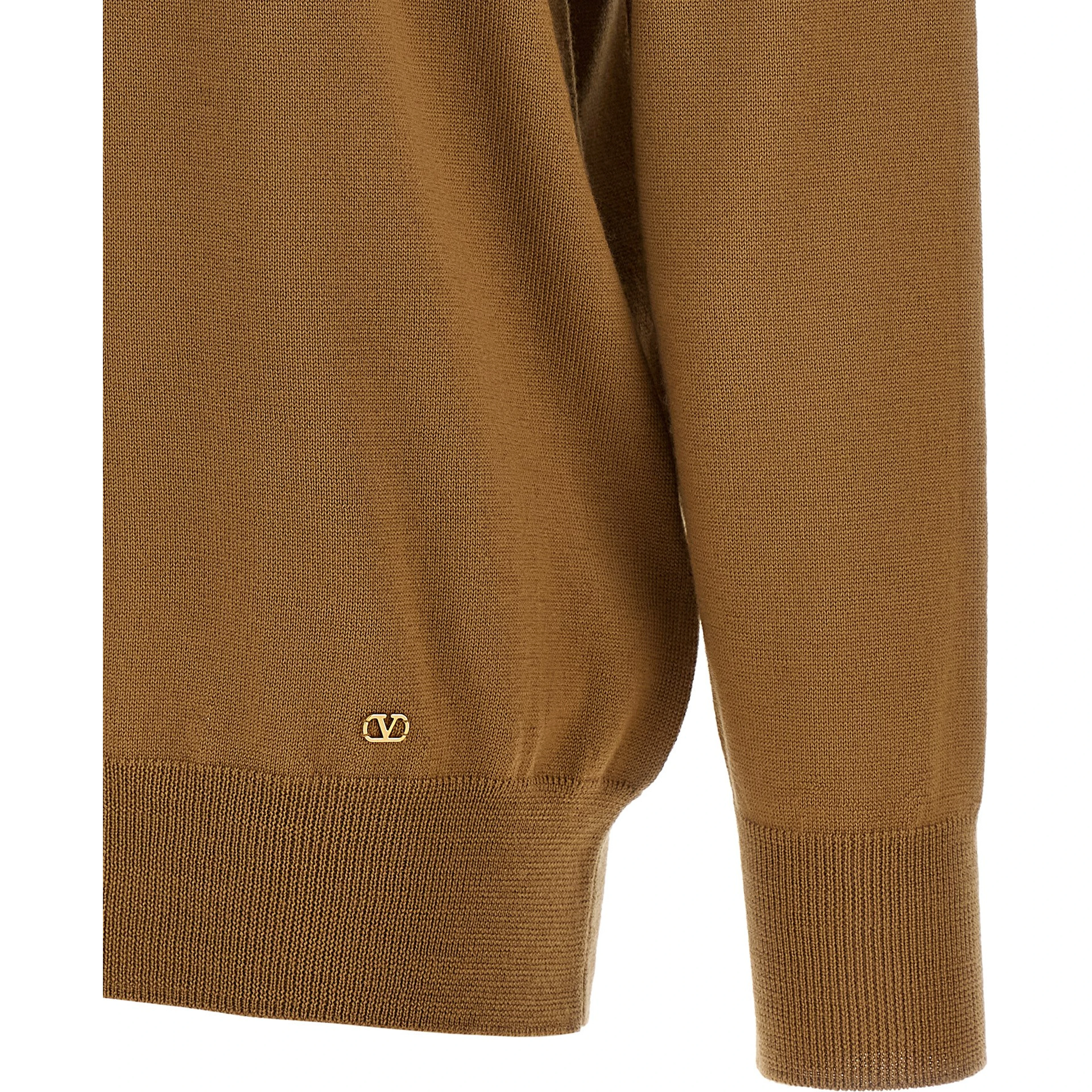 Brown Cashmere Cardigan