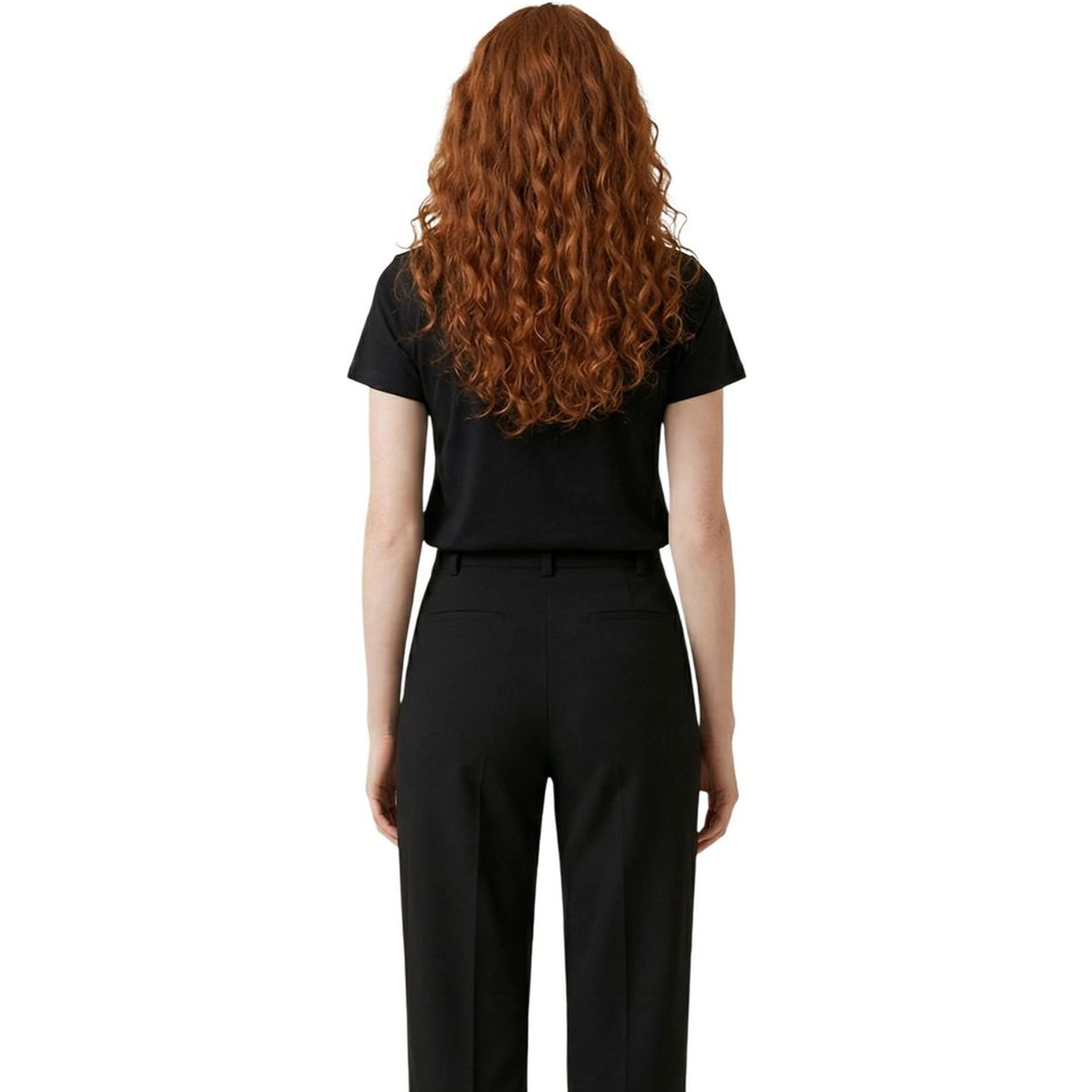 Black Cotton T-Shirt