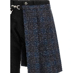 Black Cotton Straight-Leg Jeans