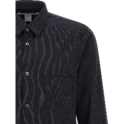 Blue Polyester Blouse