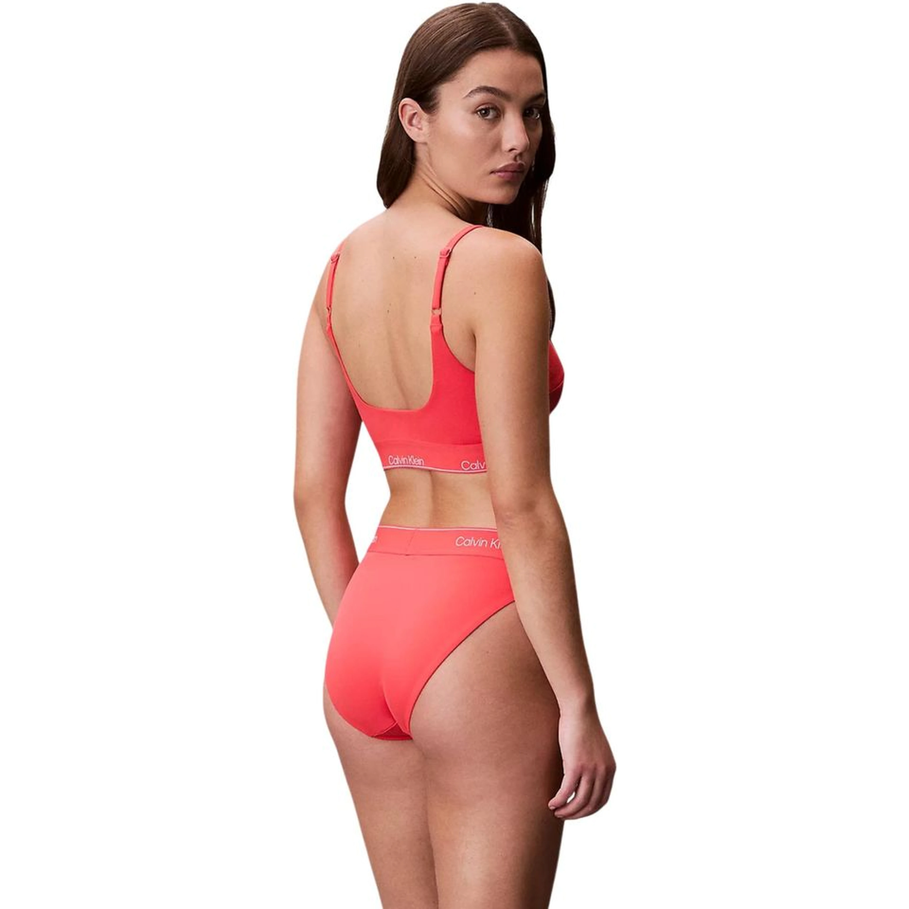 Orange Recycled Polyester Bikini