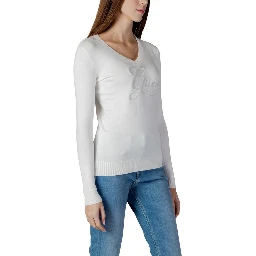 Cream Viscose Sweatshirt