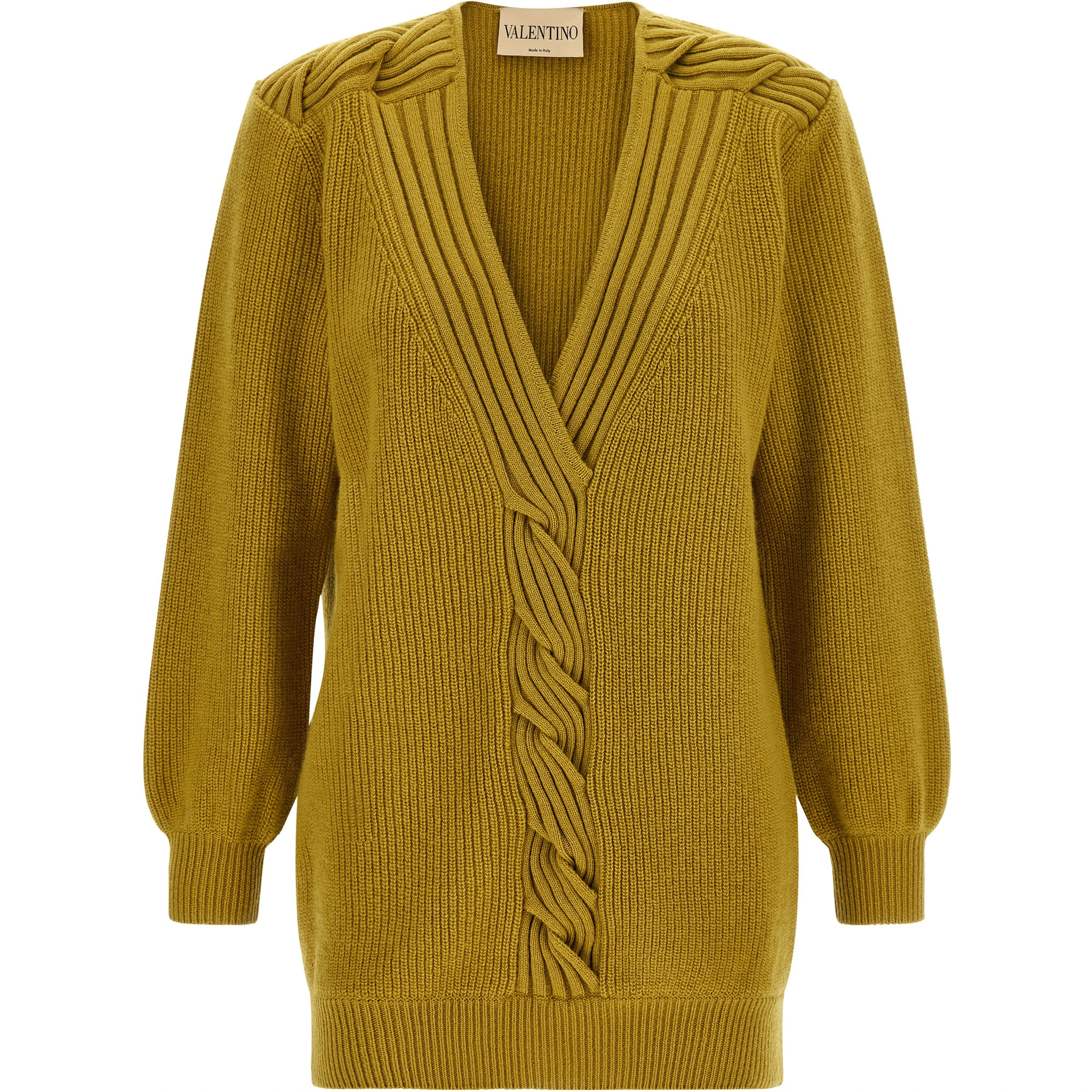 Multicolor Virgin Wool Cardigan