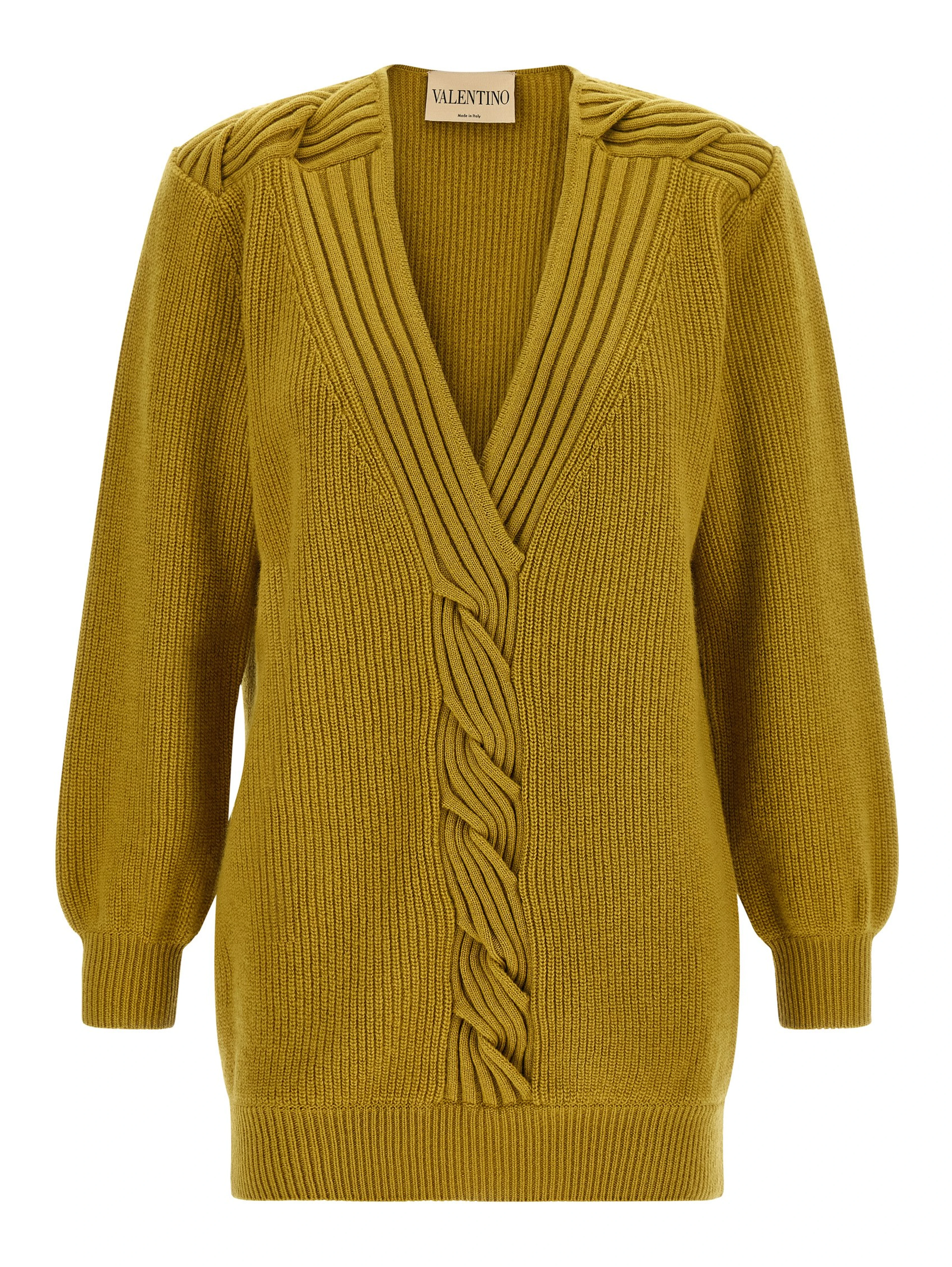 Multicolor Virgin Wool Cardigan