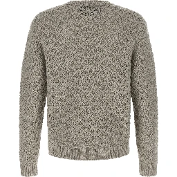 Gray Virgin Wool Cardigan
