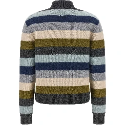 Multicolor Wool Cardigan