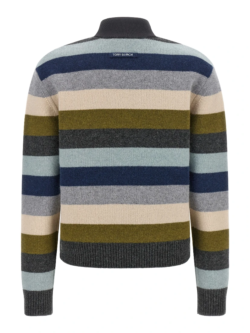 Multicolor Wool Cardigan