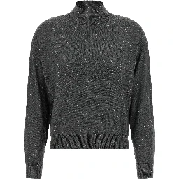 Gray Virgin Wool Cardigan
