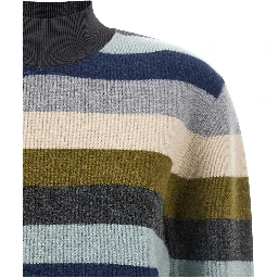 Multicolor Wool Cardigan