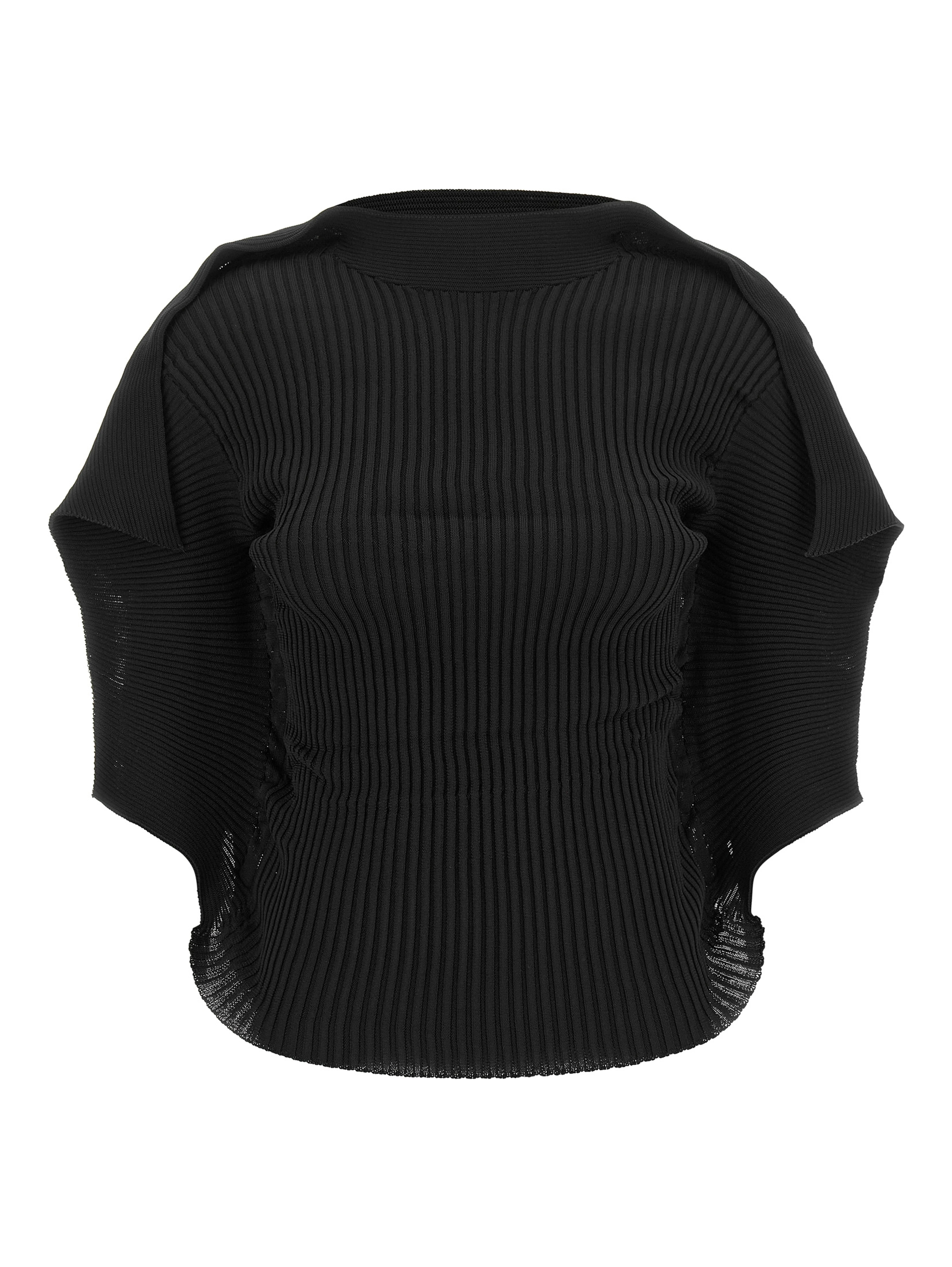 Black Polyester Blouse