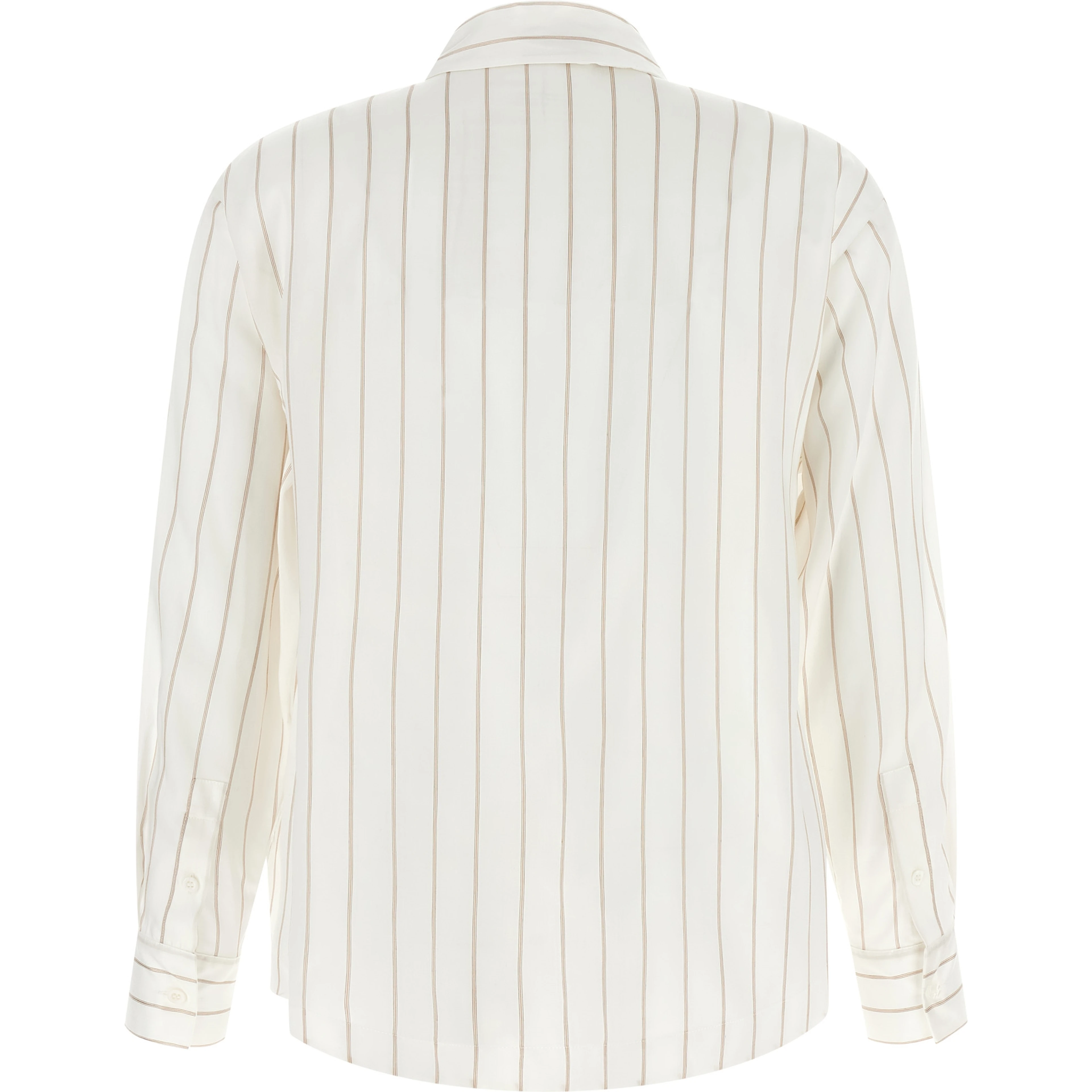 Beige Lyocell Blouse