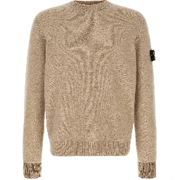 Beige Wool Cardigan