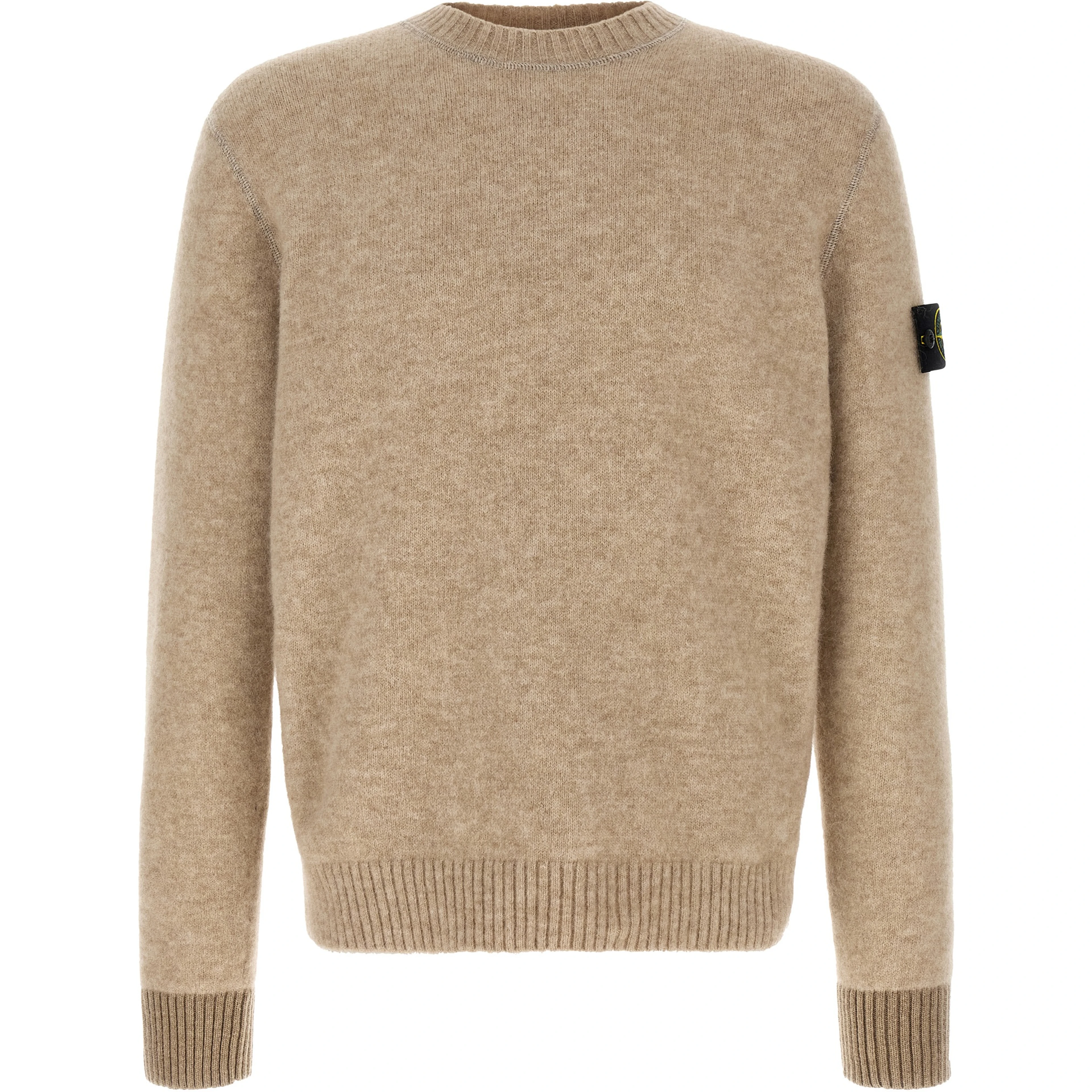 Beige Wool Cardigan