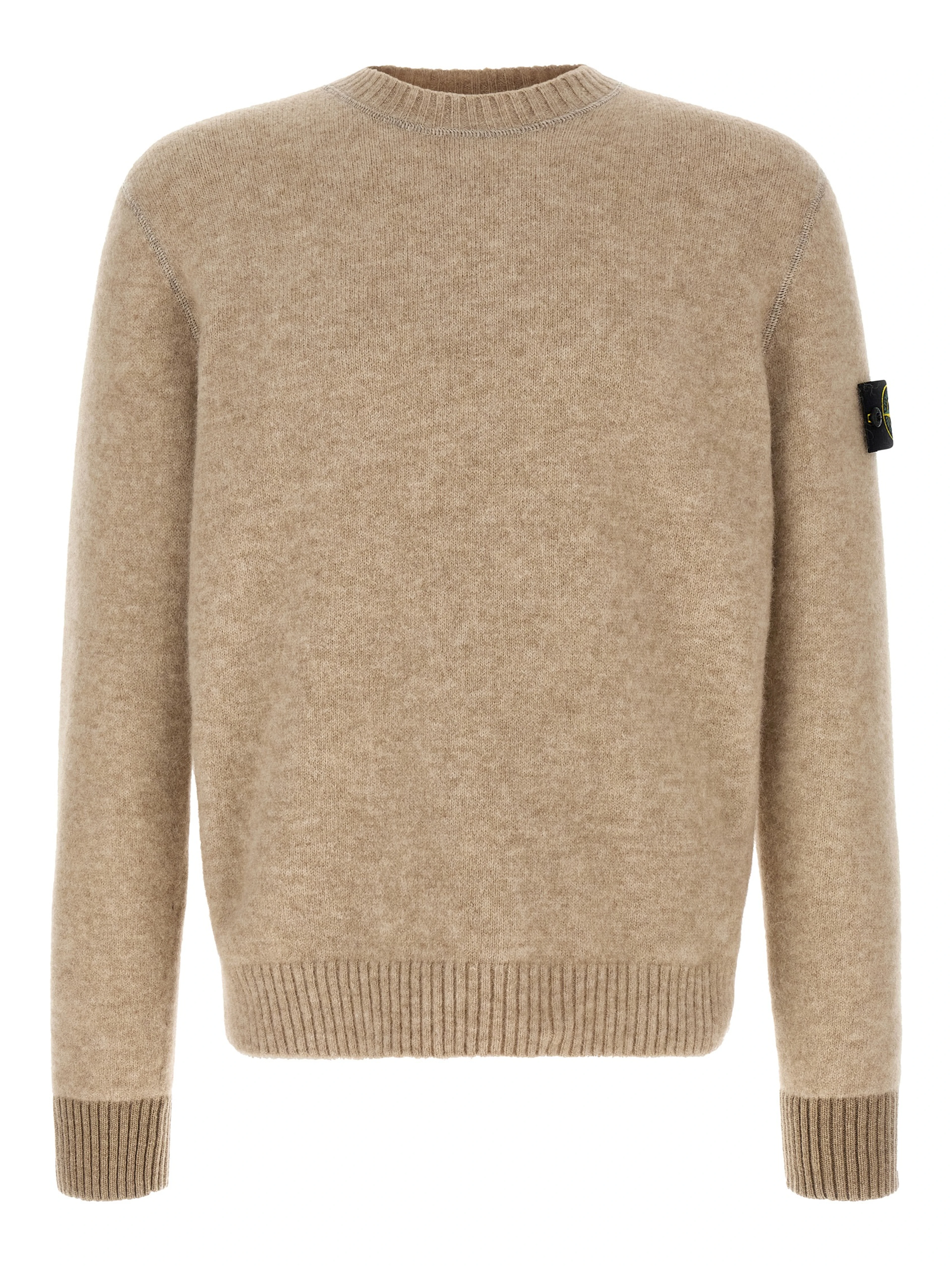 Beige Wool Cardigan