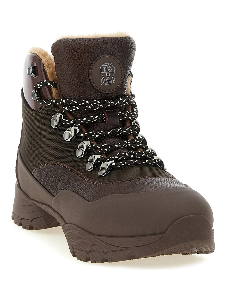 Brown Polyamide Ankle Boots alternative