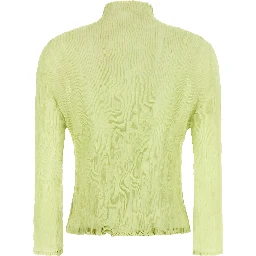 Bicolor Polyester Cardigan