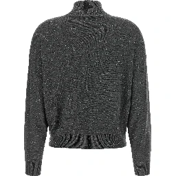 Gray Virgin Wool Cardigan