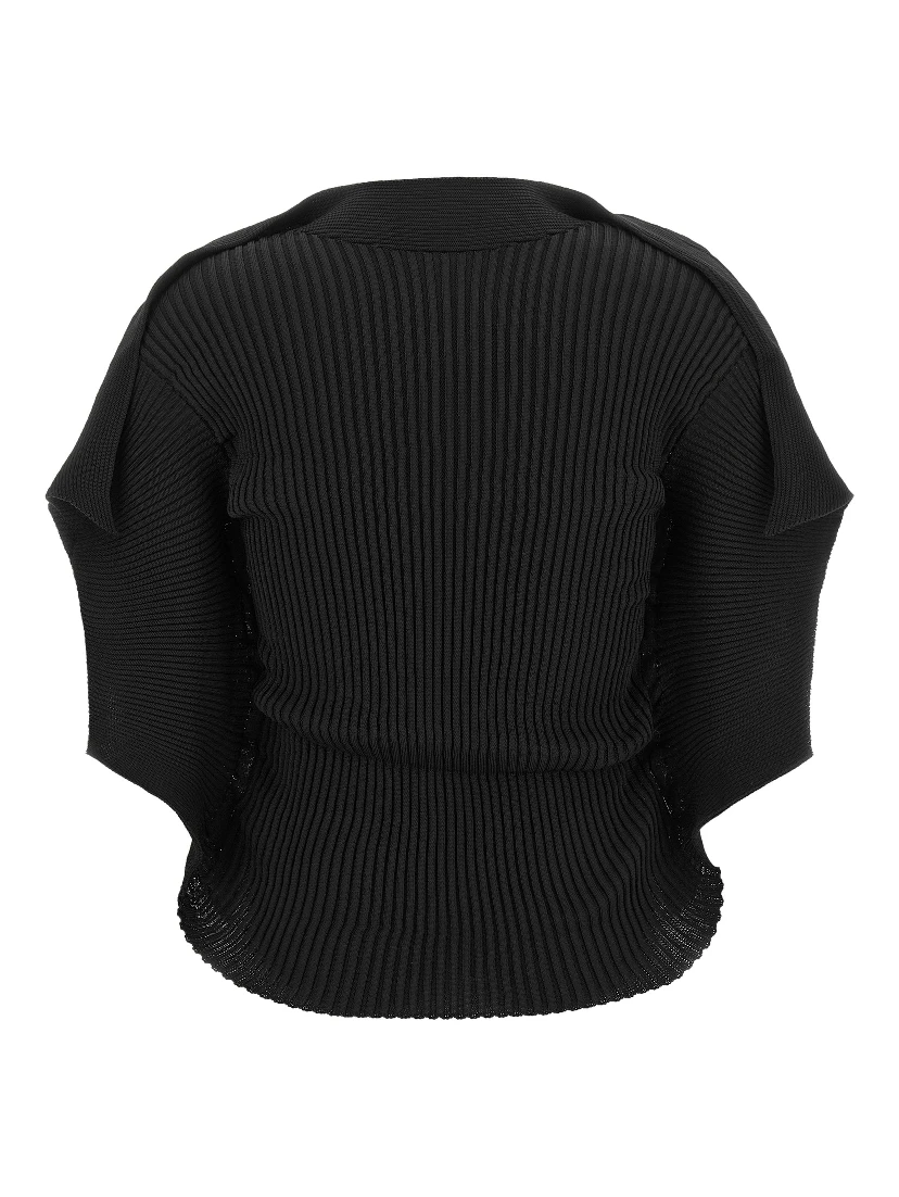 Black Polyester Blouse