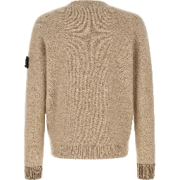 Beige Wool Cardigan