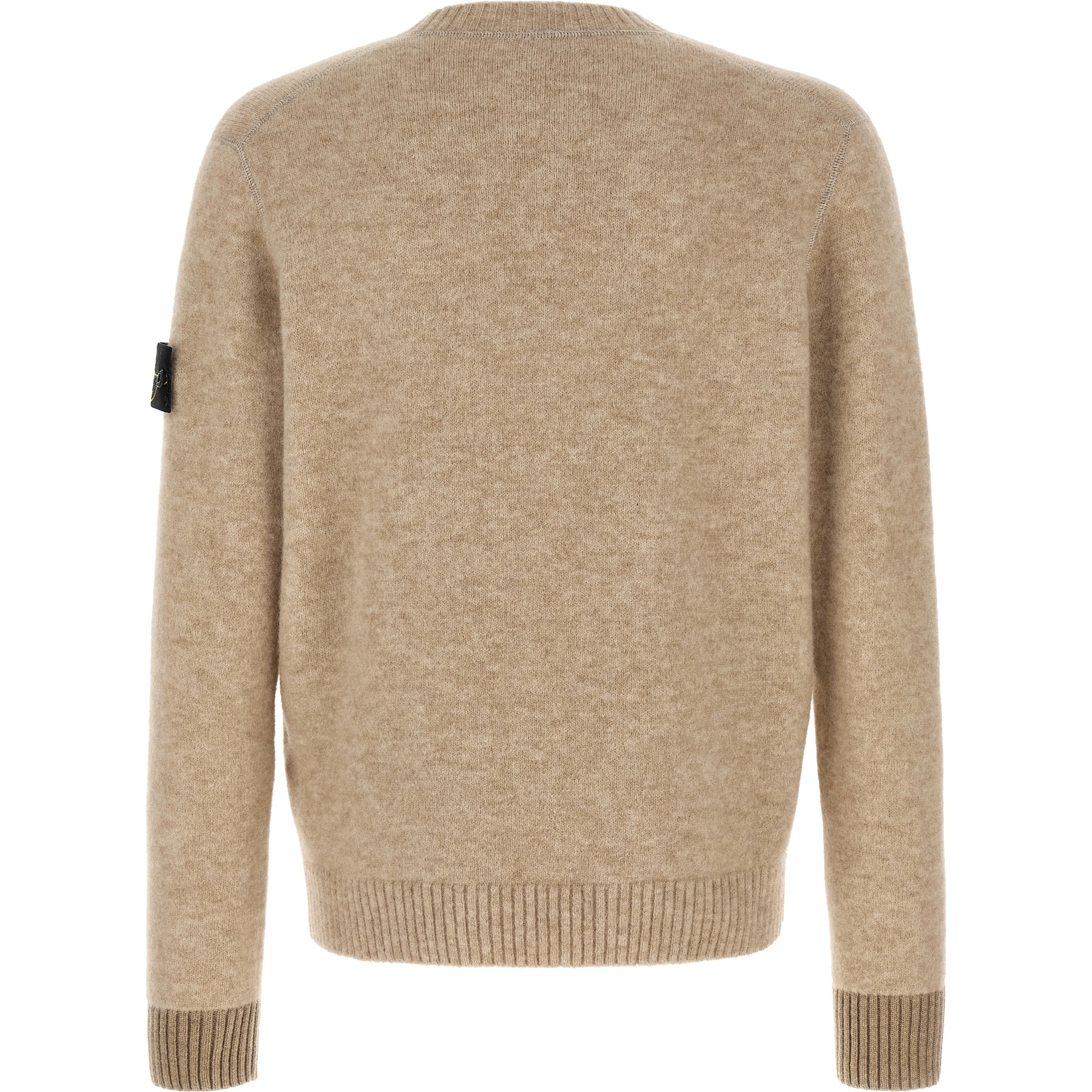 Beige Wool Cardigan
