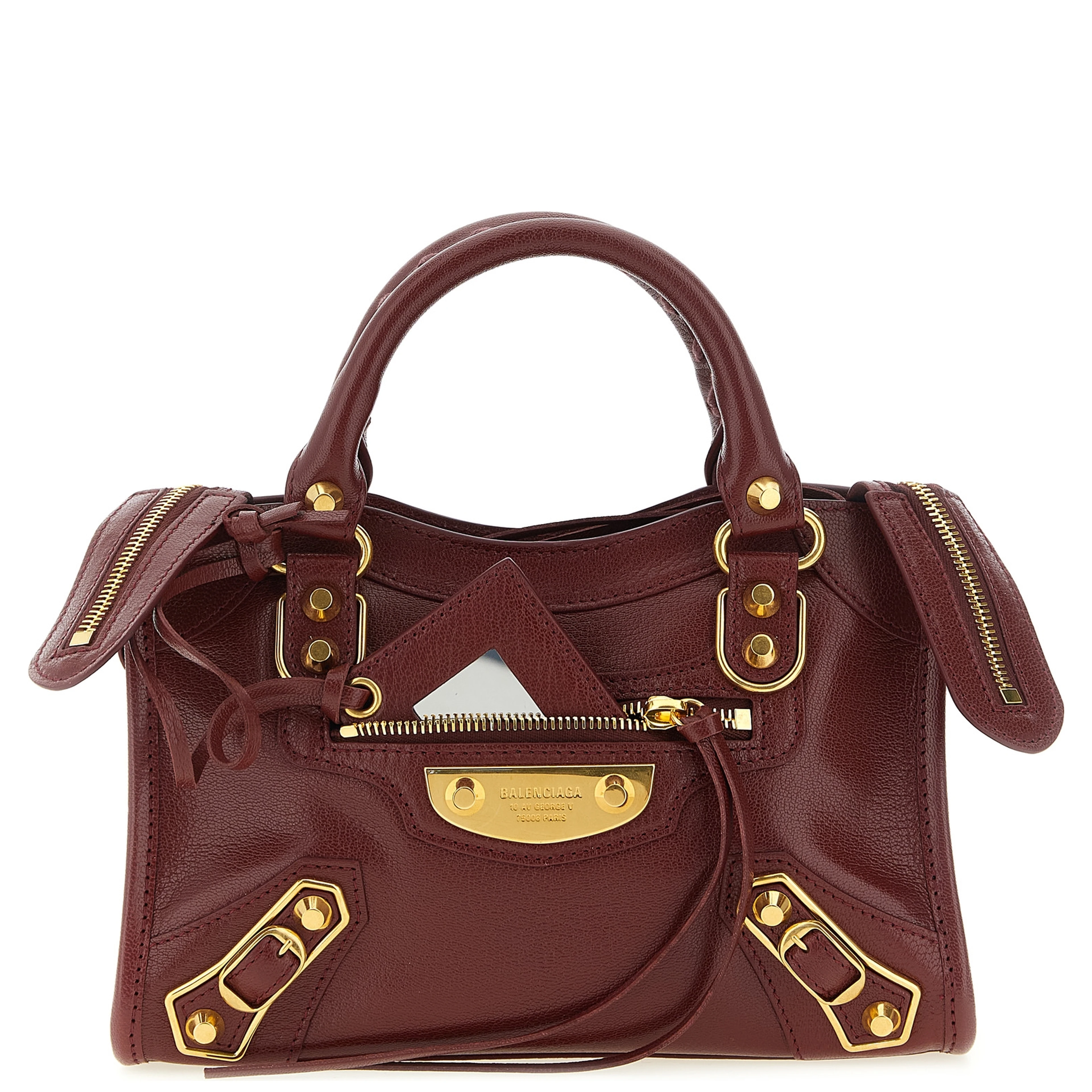 Bordeaux Goatskin Handbag