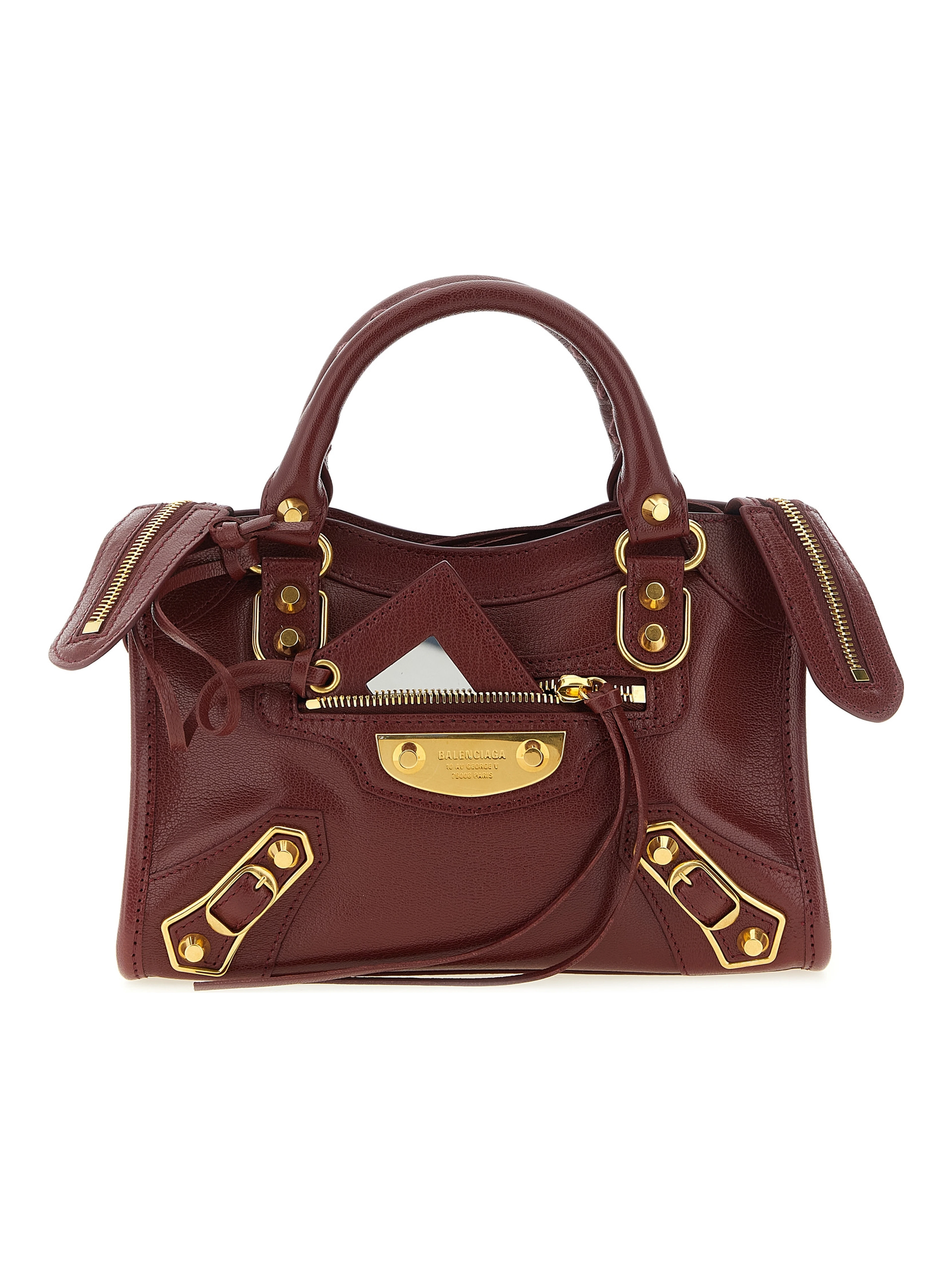 Bordeaux Goatskin Handbag