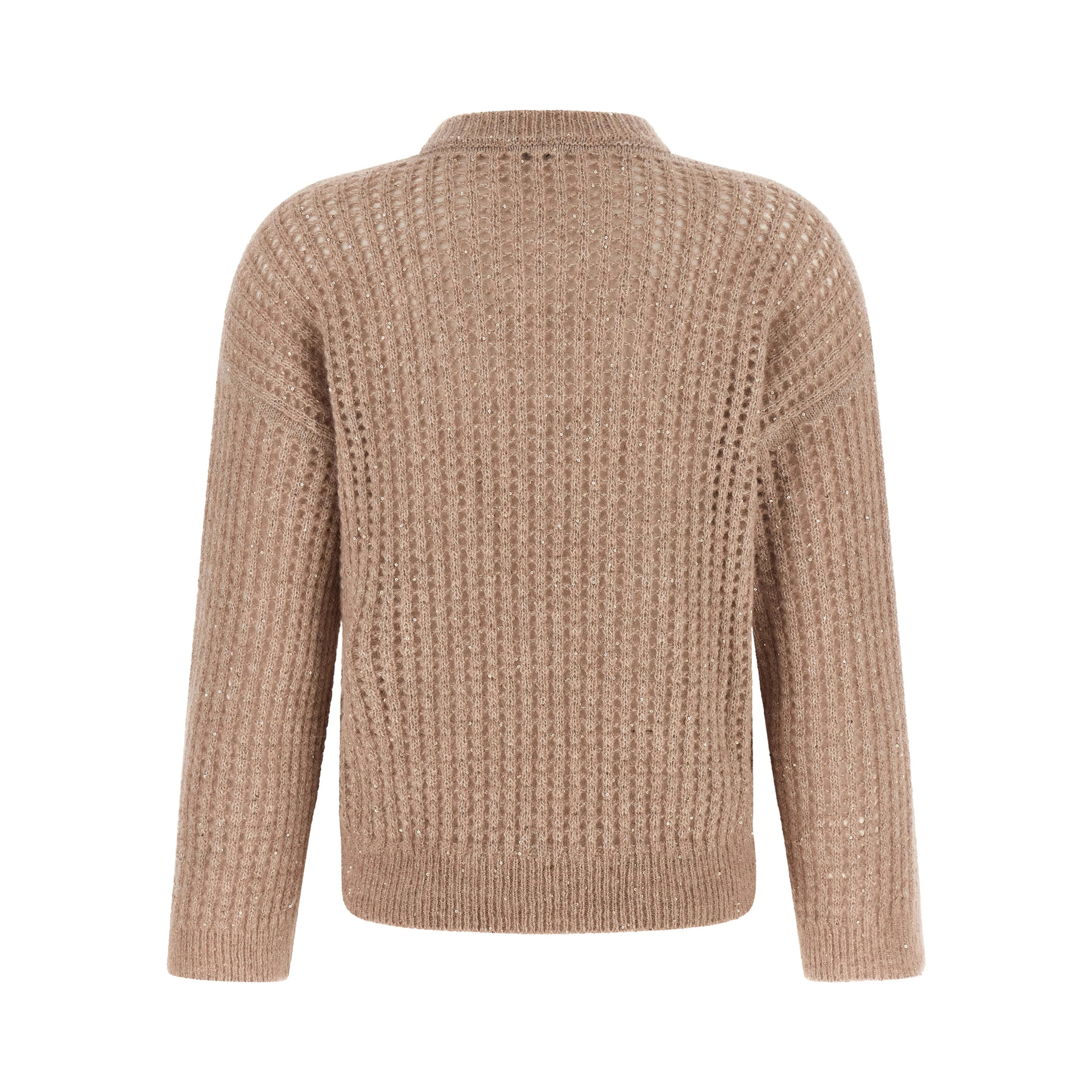 Beige Polyamide Cardigan
