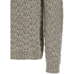 Gray Virgin Wool Cardigan