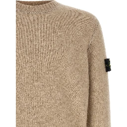 Beige Wool Cardigan