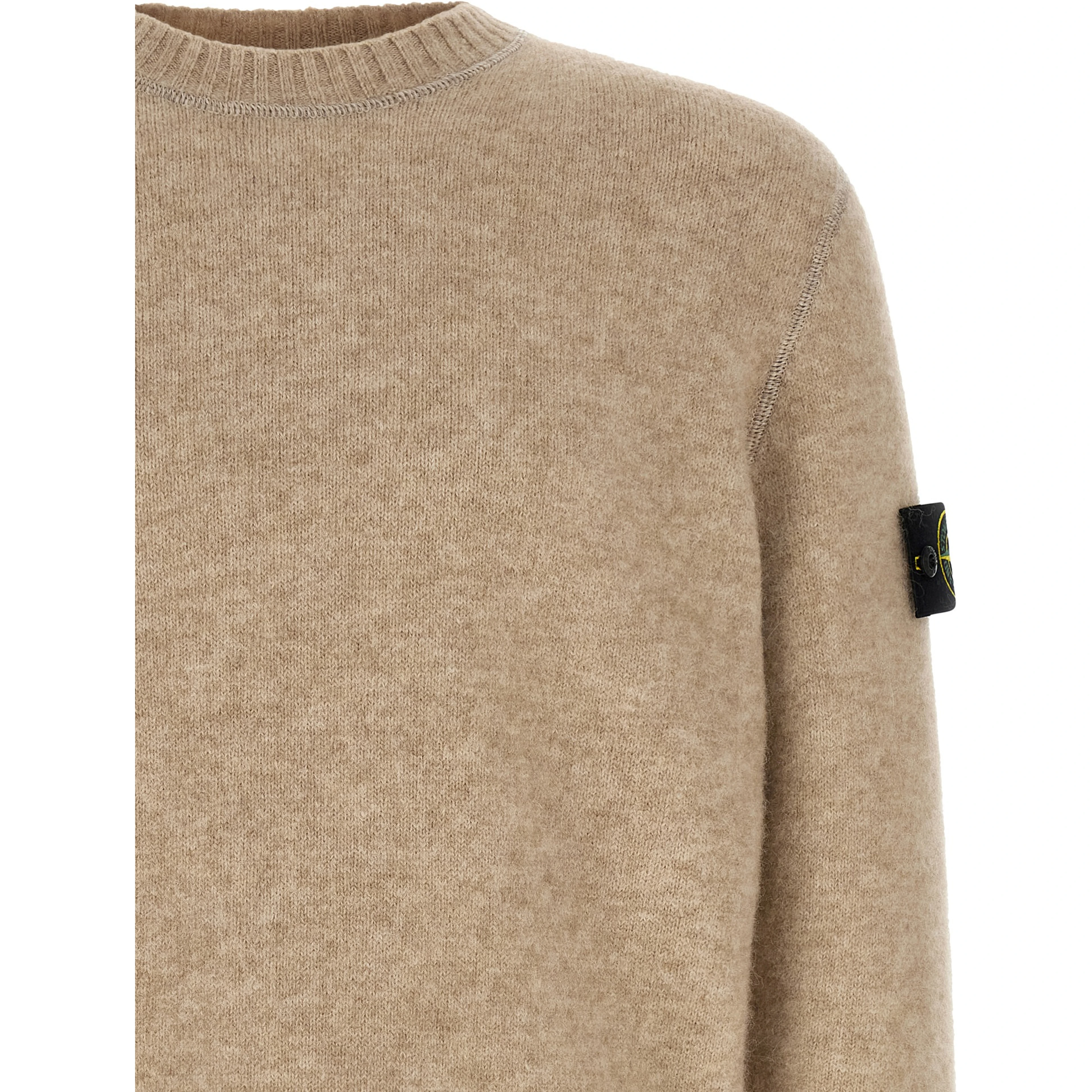Beige Wool Cardigan