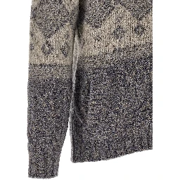 Gray Virgin Wool Cardigan