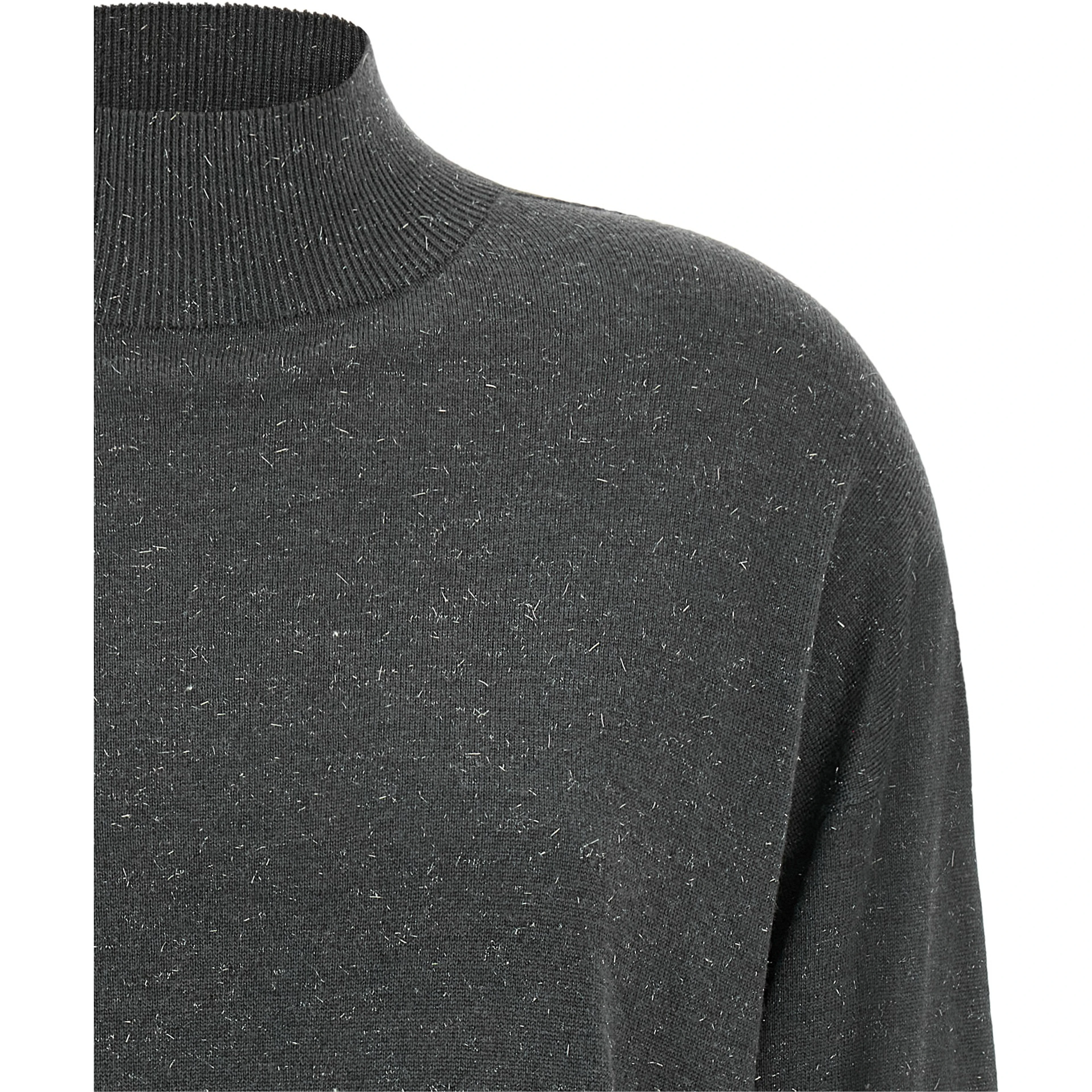 Gray Virgin Wool Cardigan