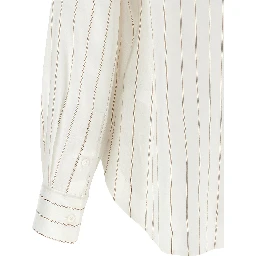 Beige Lyocell Blouse