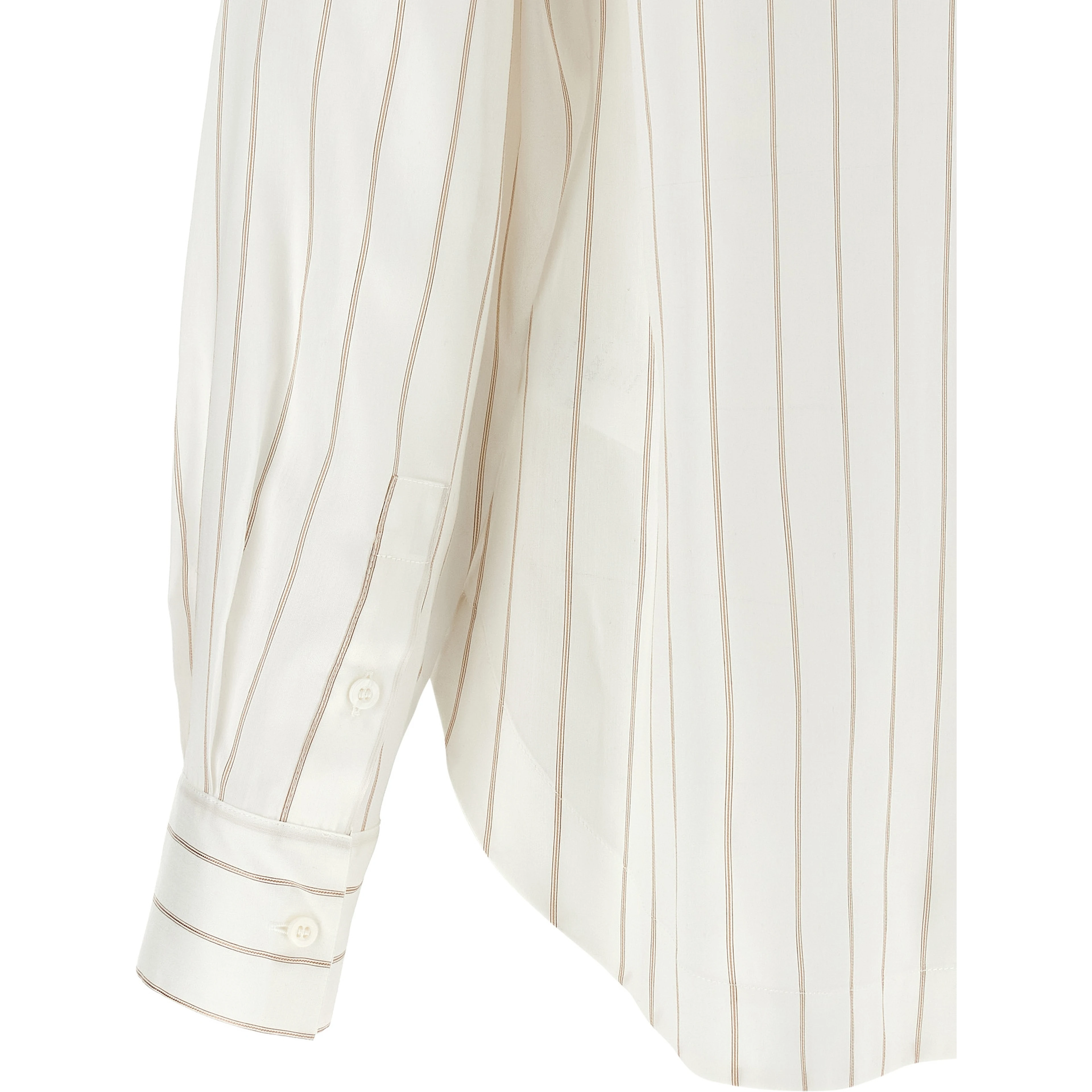 Beige Lyocell Blouse