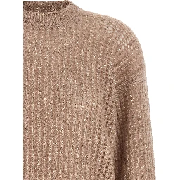 Beige Polyamide Cardigan