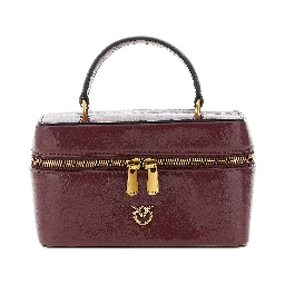 Bordeaux Calfskin Crossbody Bag