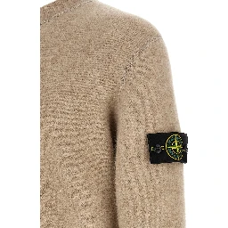 Beige Wool Cardigan