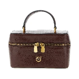Bordeaux Calfskin Crossbody Bag