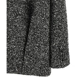 Bicolor Virgin Wool Coat