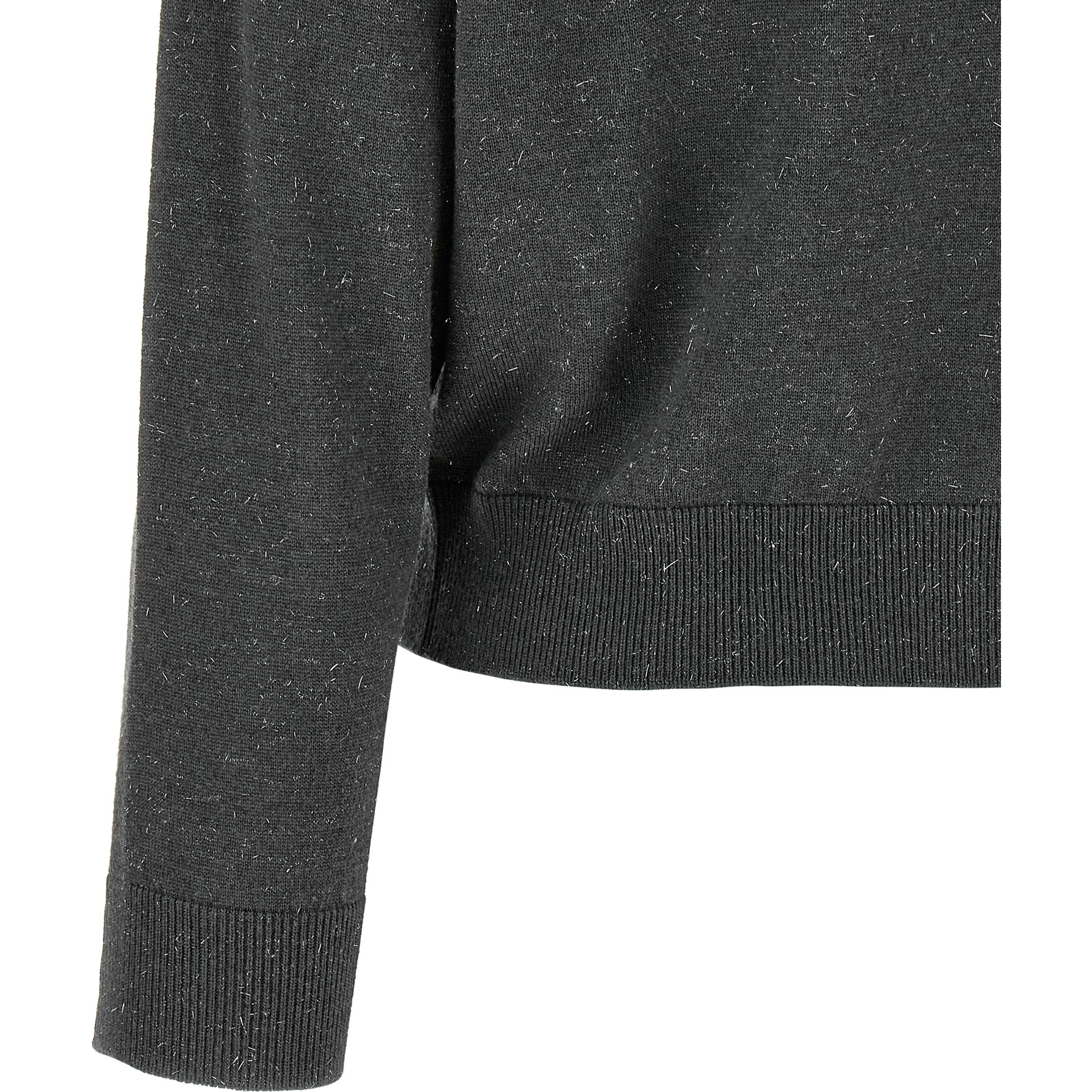 Gray Virgin Wool Cardigan