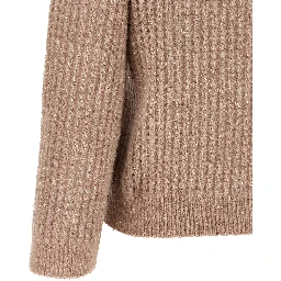Beige Polyamide Cardigan