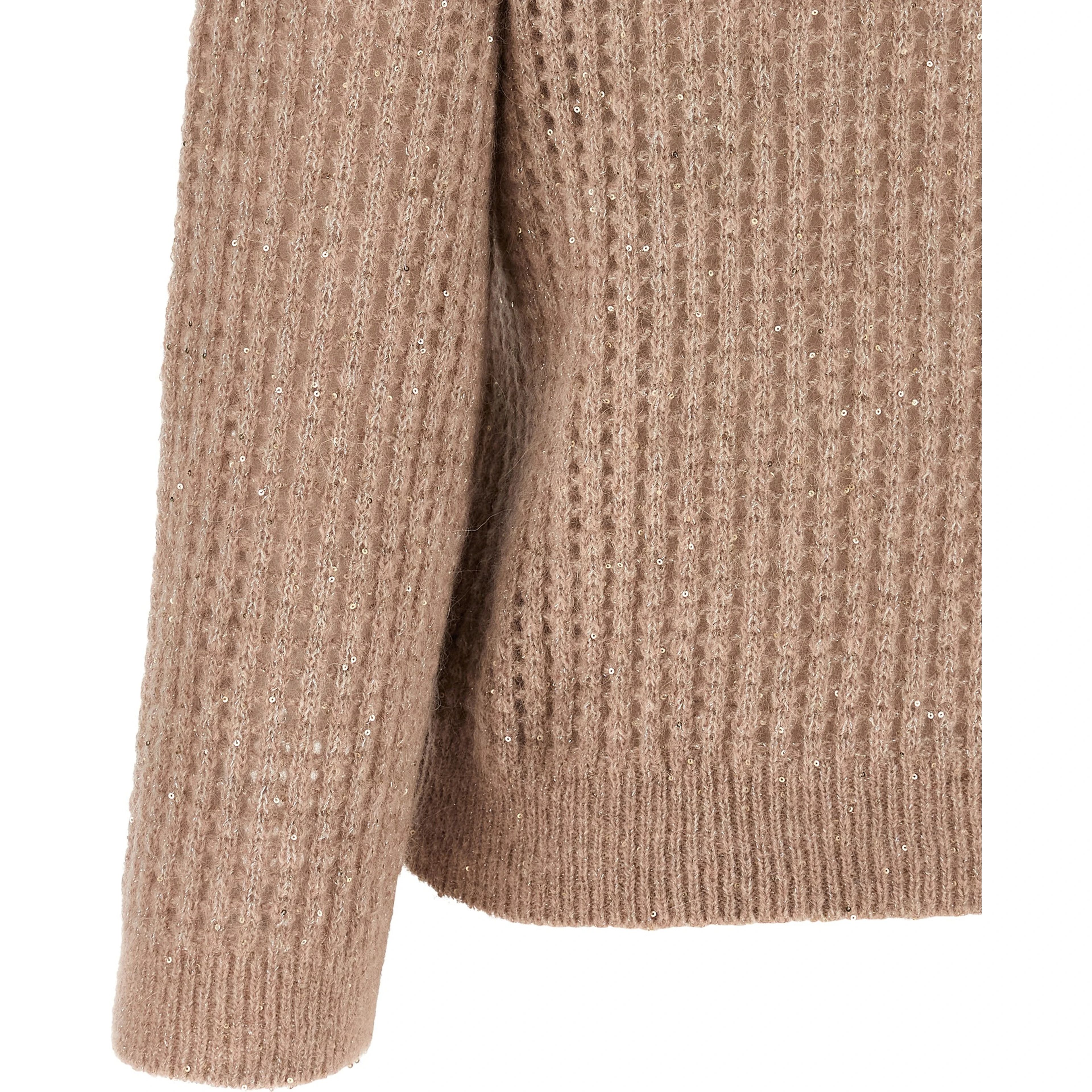 Beige Polyamide Cardigan