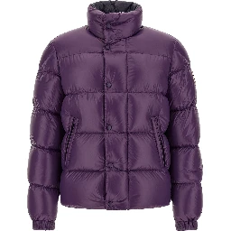 Purple Polyamide Shell Jacket
