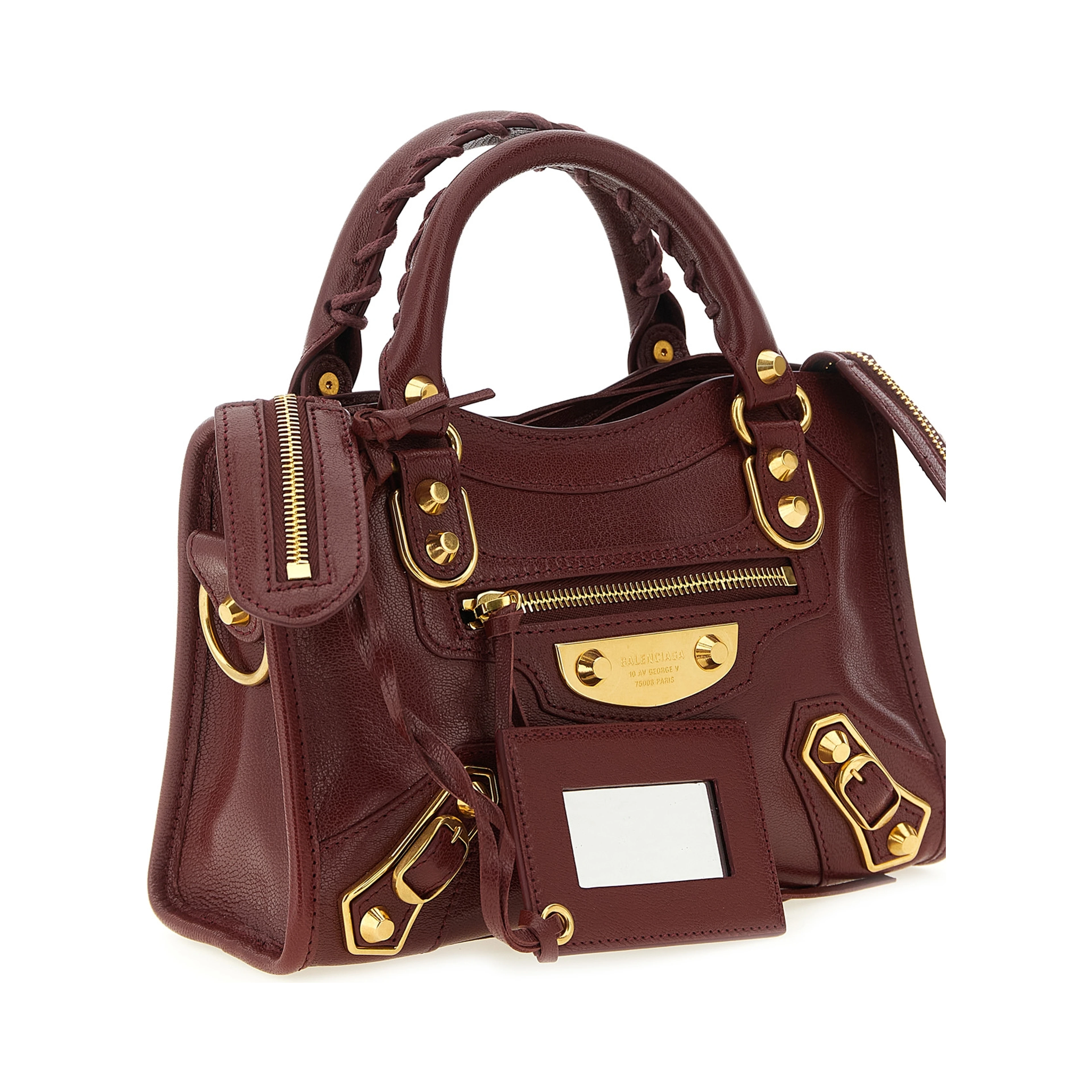 Bordeaux Goatskin Handbag