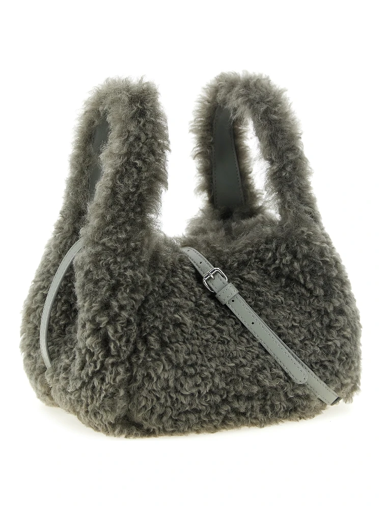 Gray Polyester Shoulder Bag alternative