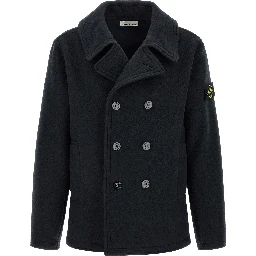 Blue Cotton Coat