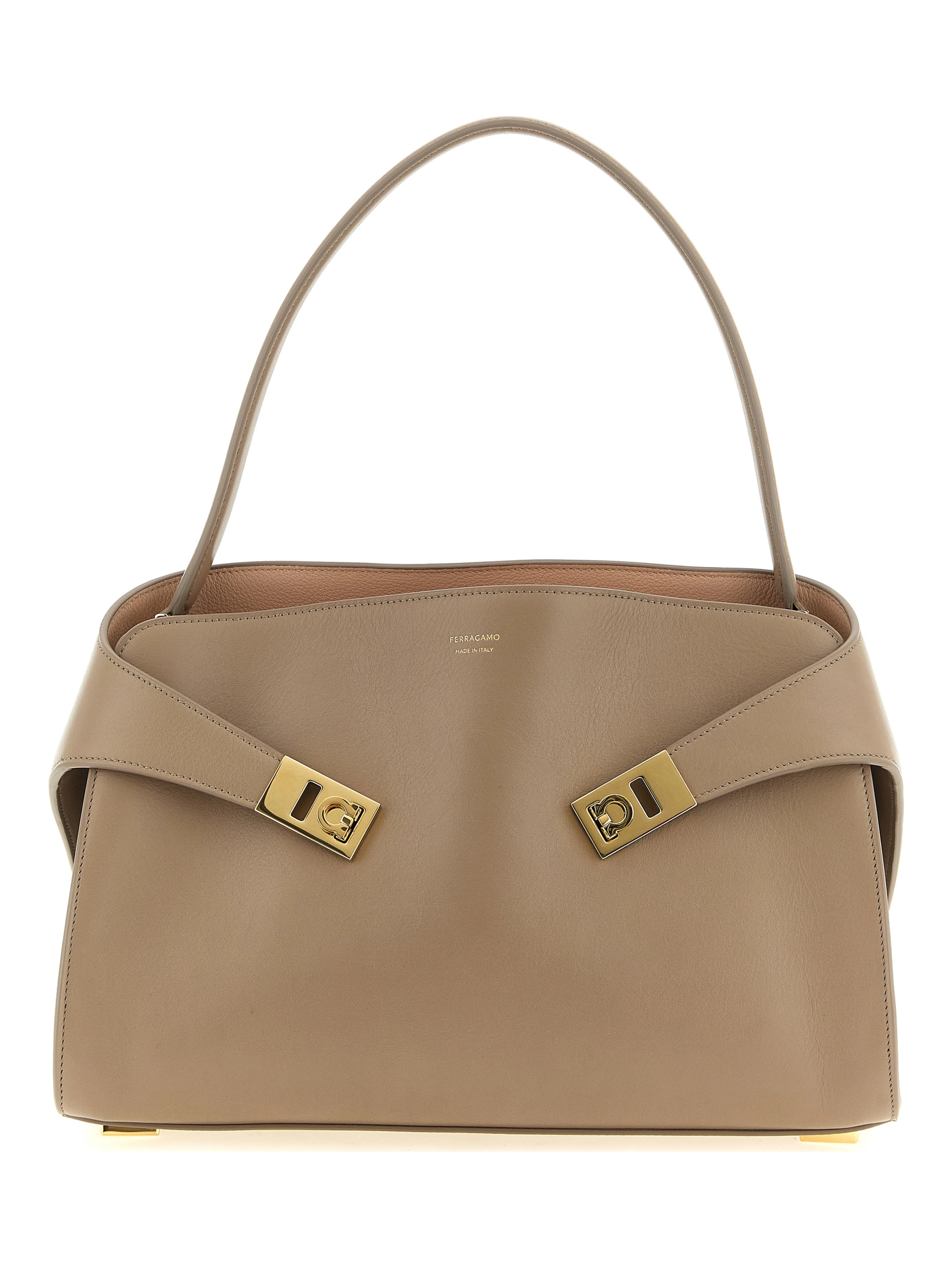 Multicolor Calfskin Shoulder Bag